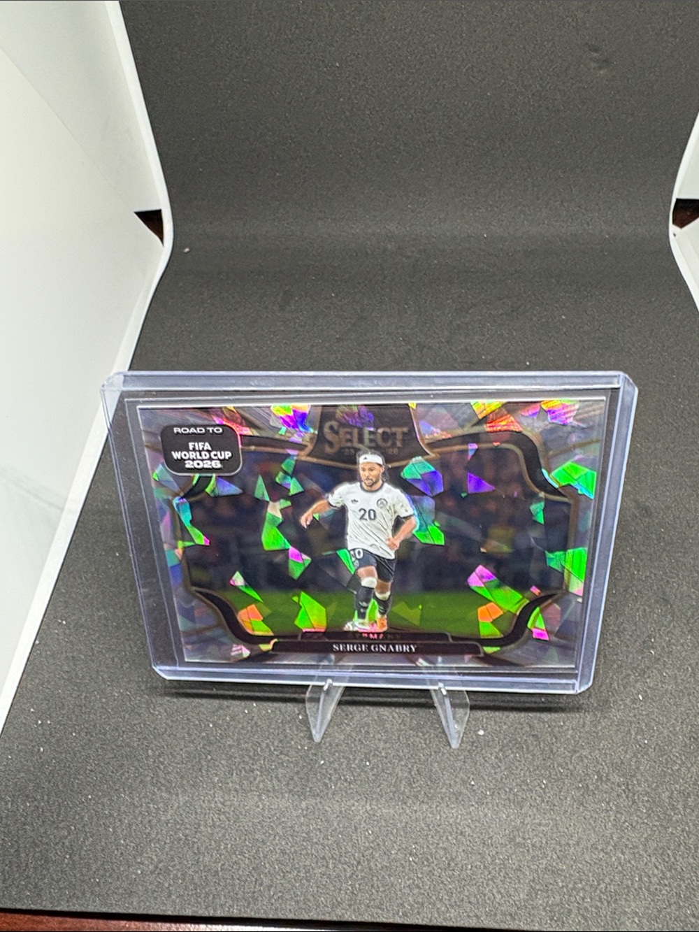 Panini Select Serge Gnabry Holo Prizm Soccer Card - Field Level